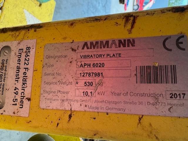 AMMANN APH 6020 trilplaat