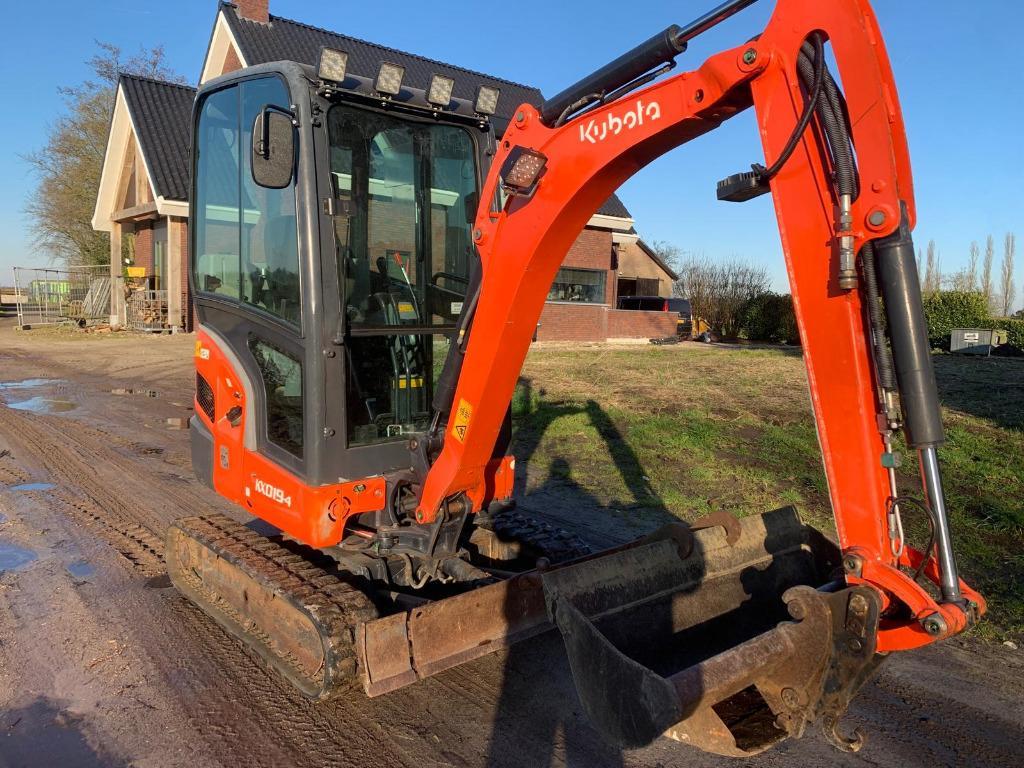 Kubota KX19-4 Minibagger 2017